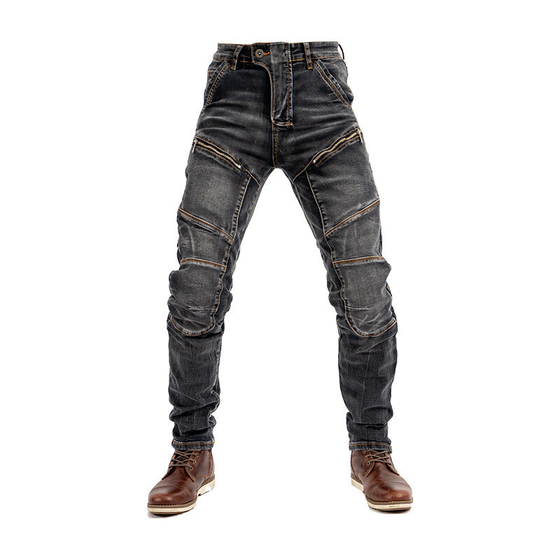 Kevlar Motorcycle Jeans Men's High Elastic