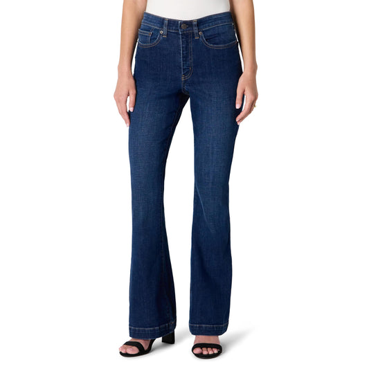 Women's High Stretch High-Rise Flare Jean