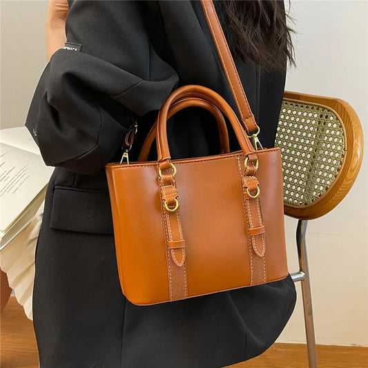 High Quality Women PU Leather Handbags Tote Bags Casual Female Shoulder Messenger Bags for Women Fashion Ladies Crossbody Bag