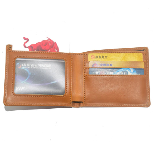 Crazy Horse Leather Men Wallets Retro Handmade Small Purse Top Cow Leather Minimalist Wallet