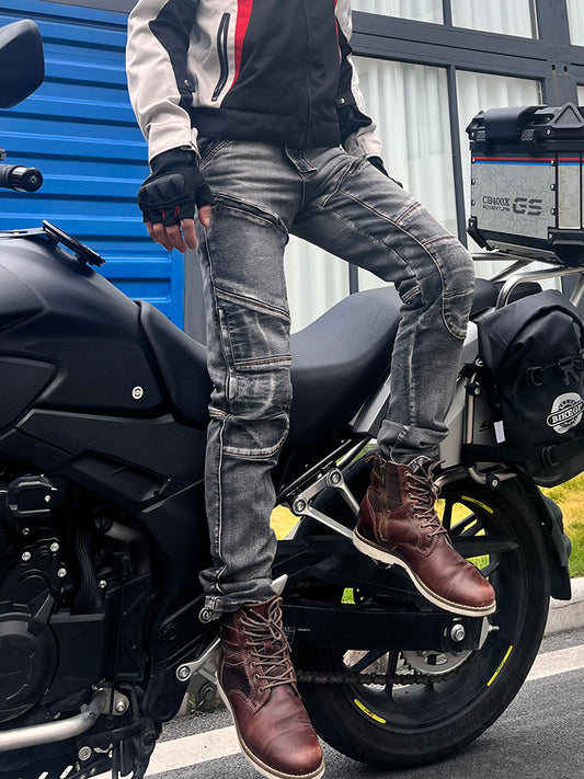 Moto Pants Kevlar Men's and Women's High-Elastic Motorcycle