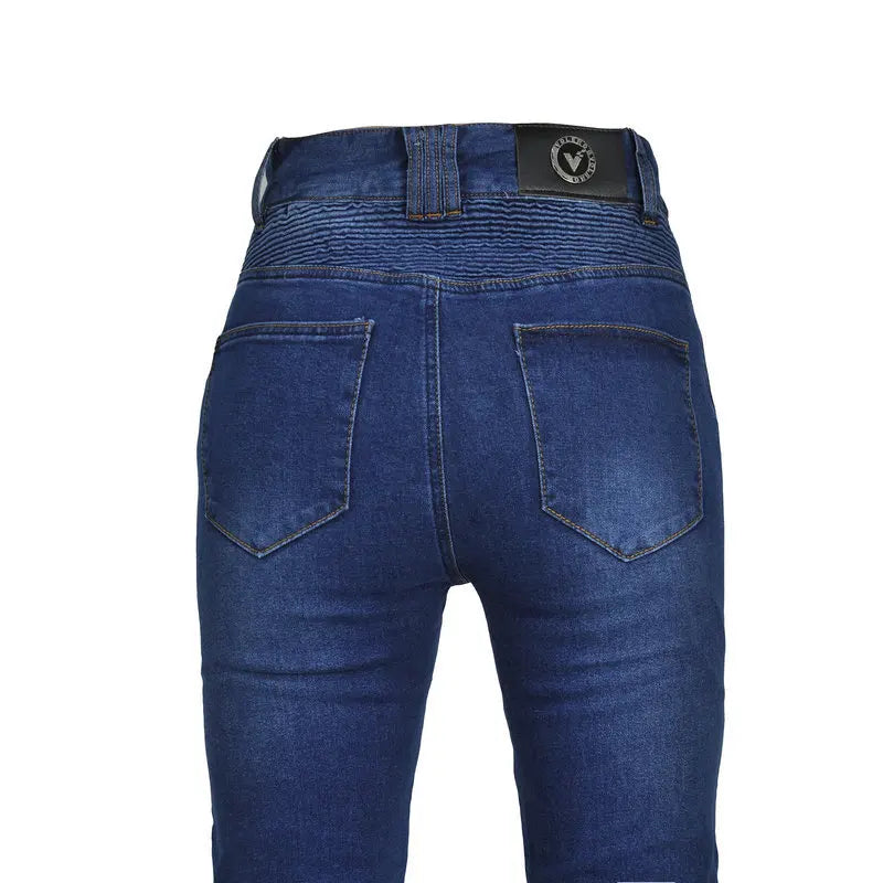 New Motorcycle Jeans Women Upgrade Silicone Protector Detachable Casual Fashion Racing Road Rider Four Seasons Moto Pants