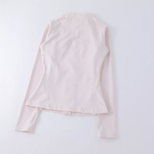 2026 Yoga Clothes Windbreaker Sportswear Woman Running Long Sleeve Sweatshirt Sports Jackets Top Women Workout Tops Activewear