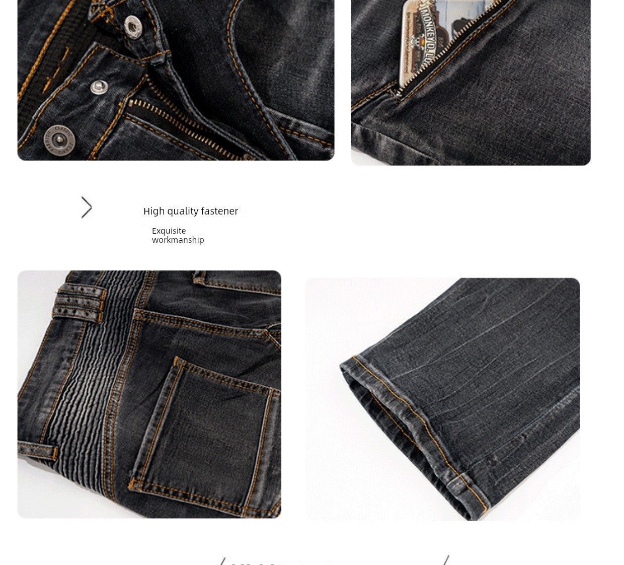 Moto Pants Kevlar Men's and Women's High-Elastic Motorcycle