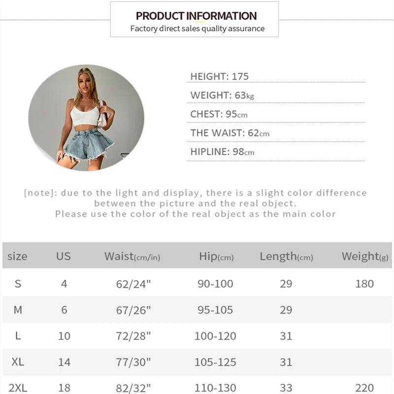 Pantalones cortos de mezclilla para Mujer, Ropa de playa de verano, Pantalones Cortos holgados de pierna ancha para Mujer, Ropa de moda para Mujer