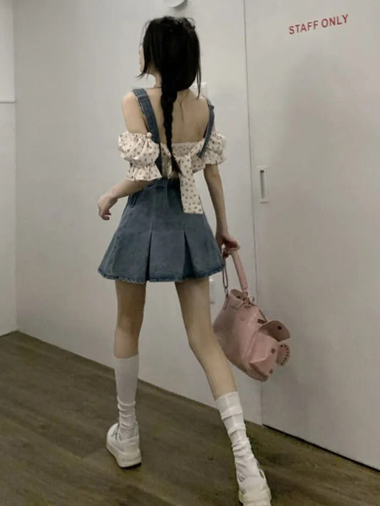 Faldas vaqueras para mujer, S-5XL rasgadas, Mini Y2k, ropa femenina Vintage, dulce, Personal, High Street, Kawaii, temperamento, moda americana