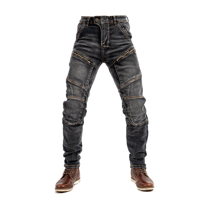 Kevlar Motorcycle Jeans Men's High Elastic