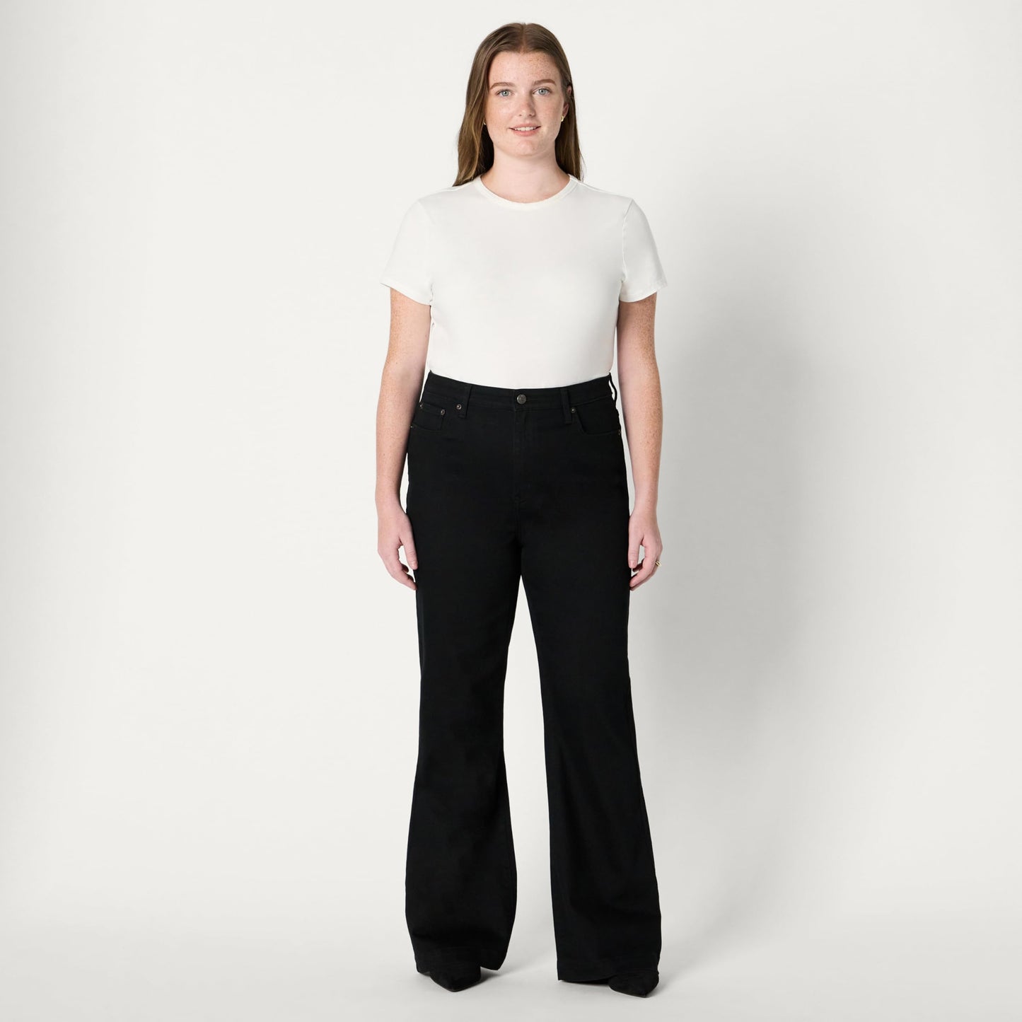 Women's High Stretch High-Rise Flare Jean