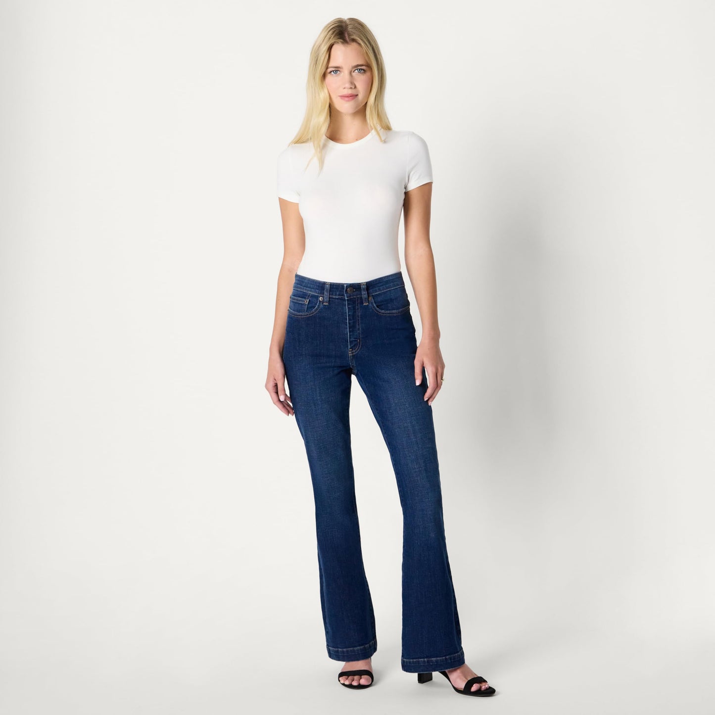 Women's High Stretch High-Rise Flare Jean