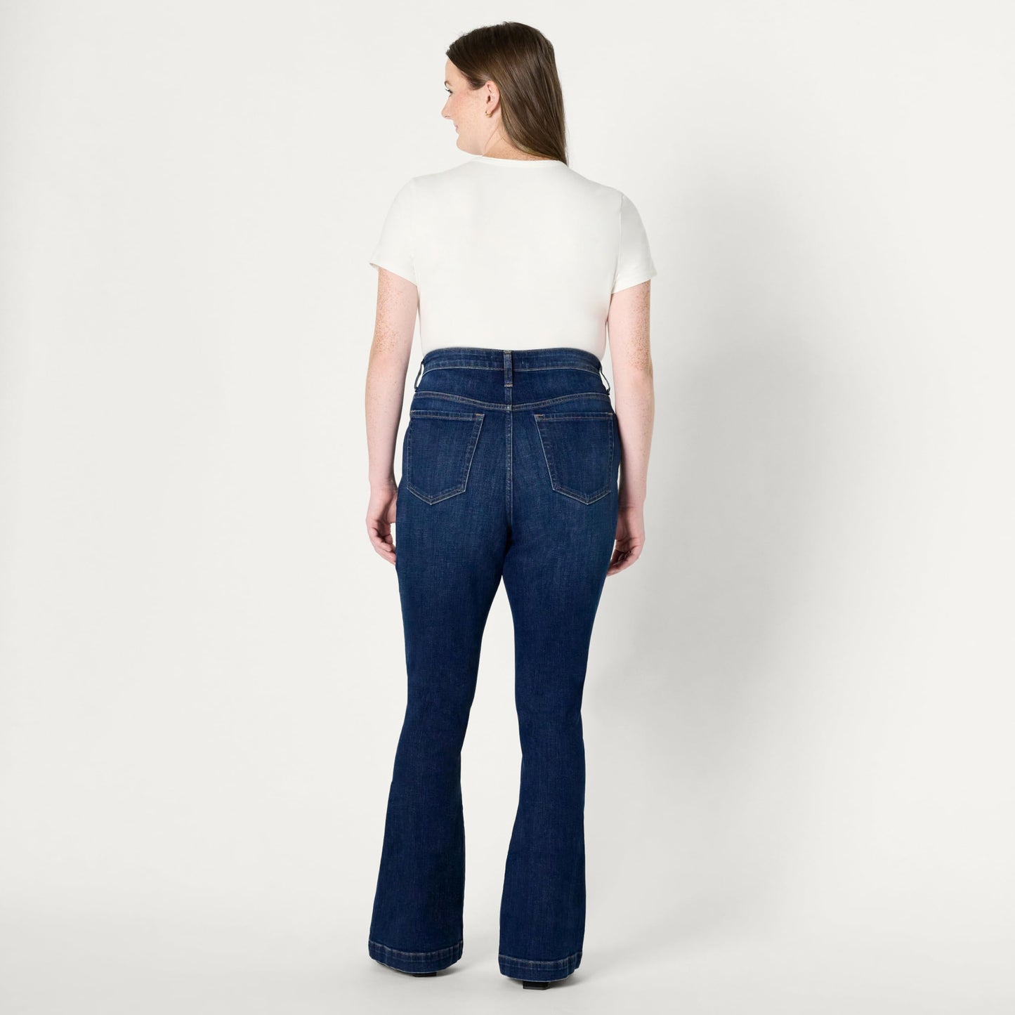 Women's High Stretch High-Rise Flare Jean