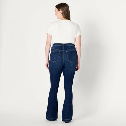Women's High Stretch High-Rise Flare Jean