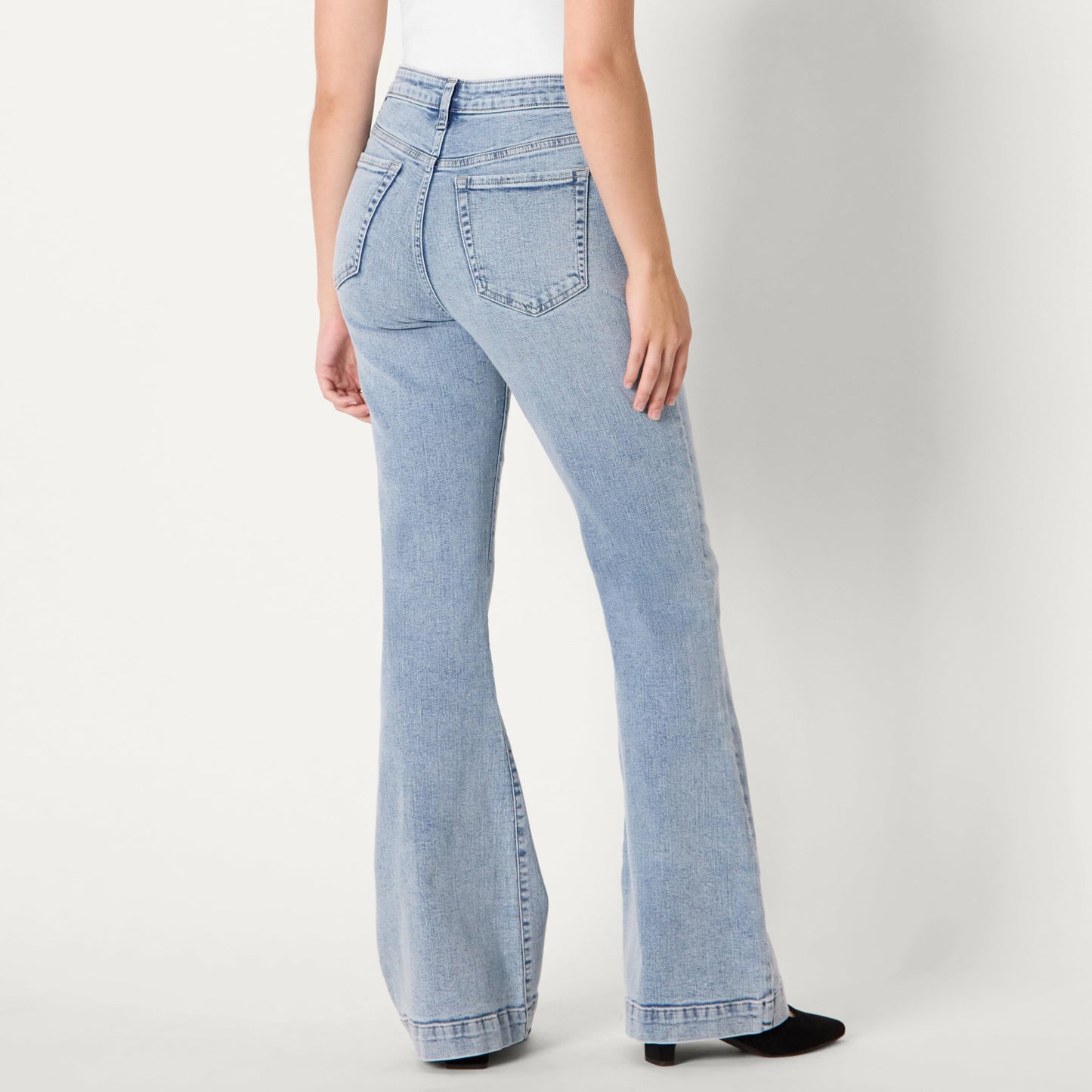 Women's High Stretch High-Rise Flare Jean