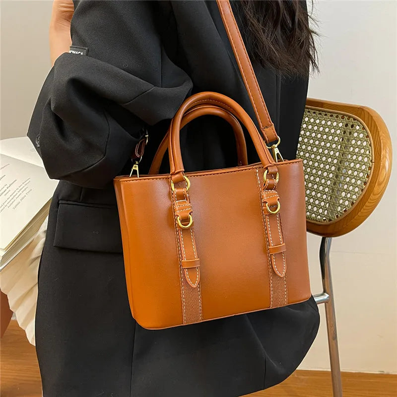 High Quality Women PU Leather Handbags Tote Bags Casual Female Shoulder Messenger Bags for Women Fashion Ladies Crossbody Bag