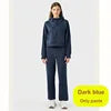Womens 2 Piece Joggers Suits and Hoodie Fleece Tracksuit Female Jogging Femmes Lounge Wear Sets Lounge Wear Sets