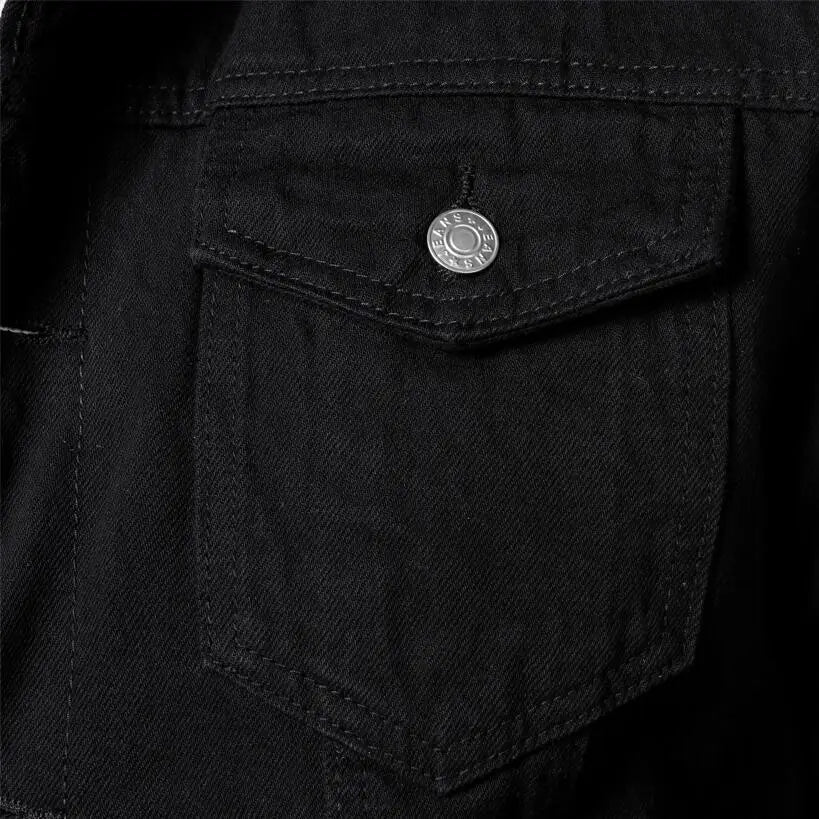 Men Light Blue Denim Jackets Slim Casual Denim Coats New Male High Quality Cotton Thicker Winter Jean Jackets Warm Coats XS-6XL