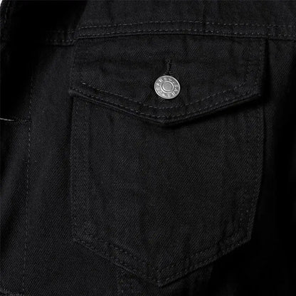 Men Light Blue Denim Jackets Slim Casual Denim Coats New Male High Quality Cotton Thicker Winter Jean Jackets Warm Coats XS-6XL