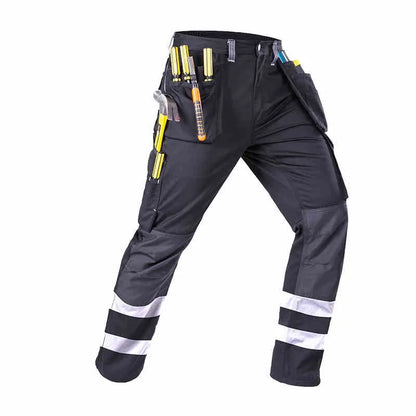 Work Clothes Men's maintainance Working Suit Wear-resistant Welder Suit Hi Vis Multi-pocket Labor safety Uniform Mechanical Suit