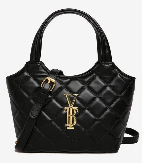 A New High-end and Simple Diamond-shaped Single-shoulder Handbag