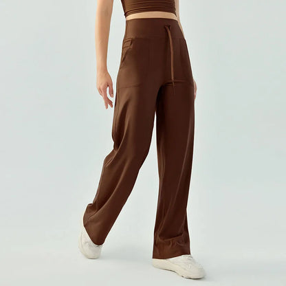 2 Piece Set Women Jogging Sport Yoga Gym Workout Lounge Wear Casual Loose Soft Elegant Nylon Tracksuit