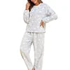 Free Shipping Pyjamas Femme Pjs Pj Pajamas for Women Sets Lounge Wear Two Piece Set Women Clothing