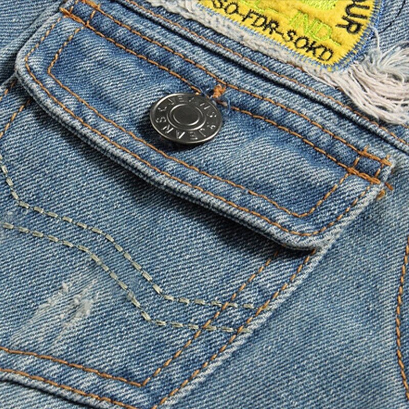 2024 Luxury Men's Fashion Denim Jacket