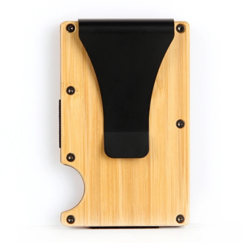 RFID Blocking Aluminium Card Holder/Smart Metal Slim Men Wallets/Minimalist Aluminum Wallet