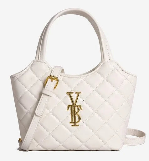 A New High-end and Simple Diamond-shaped Single-shoulder Handbag