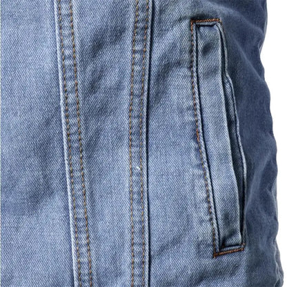 Men Light Blue Denim Jackets Slim Casual Denim Coats New Male High Quality Cotton Thicker Winter Jean Jackets Warm Coats XS-6XL