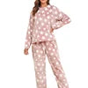Free Shipping Pyjamas Femme Pjs Pj Pajamas for Women Sets Lounge Wear Two Piece Set Women Clothing