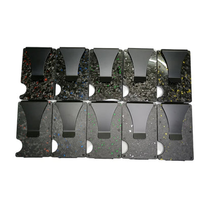 RFID Blocking Aluminium Card Holder/Smart Metal Slim Men Wallets/Minimalist Aluminum Wallet