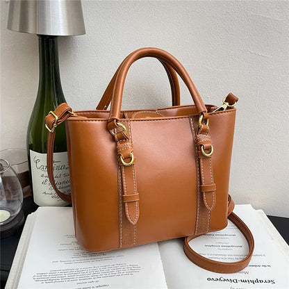 High Quality Women PU Leather Handbags Tote Bags Casual Female Shoulder Messenger Bags for Women Fashion Ladies Crossbody Bag