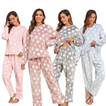 Free Shipping Pyjamas Femme Pjs Pj Pajamas for Women Sets Lounge Wear Two Piece Set Women Clothing