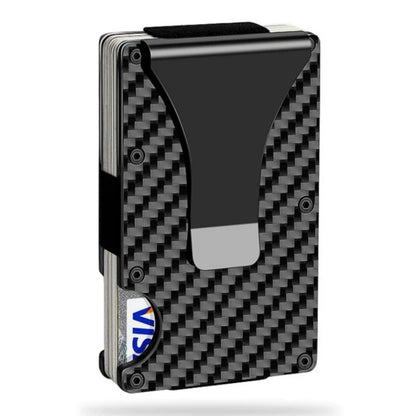 RFID Blocking Aluminium Card Holder/Smart Metal Slim Men Wallets/Minimalist Aluminum Wallet