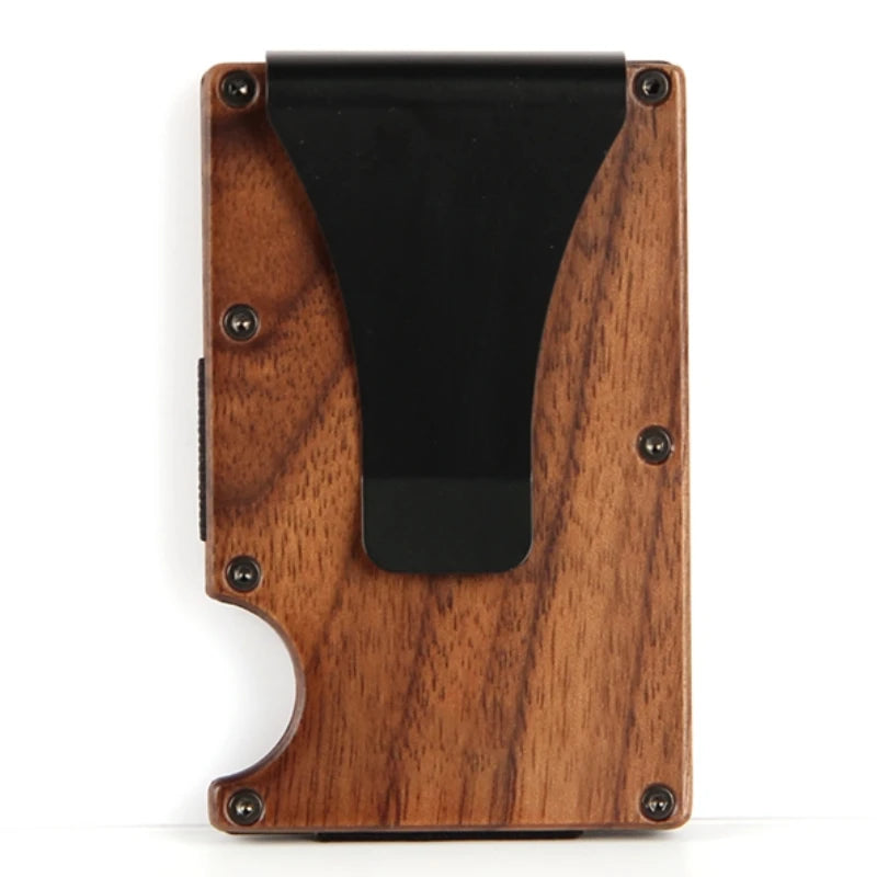 RFID Blocking Aluminium Card Holder/Smart Metal Slim Men Wallets/Minimalist Aluminum Wallet