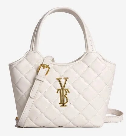 A New High-end and Simple Diamond-shaped Single-shoulder Handbag