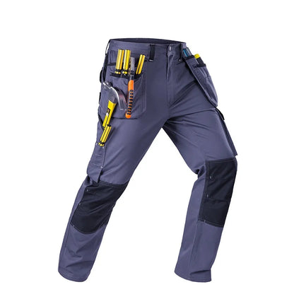 Work Clothes Men's maintainance Working Suit Wear-resistant Welder Suit Hi Vis Multi-pocket Labor safety Uniform Mechanical Suit