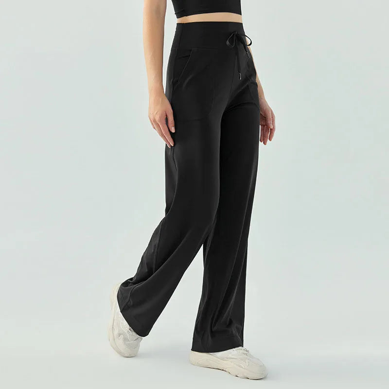 2 Piece Set Women Jogging Sport Yoga Gym Workout Lounge Wear Casual Loose Soft Elegant Nylon Tracksuit