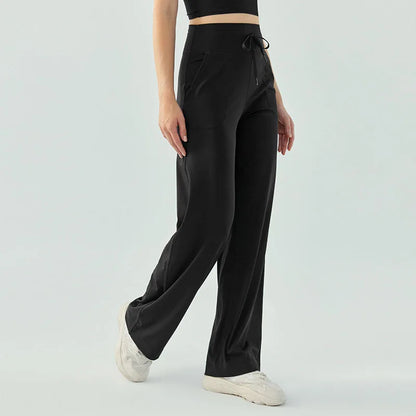 2 Piece Set Women Jogging Sport Yoga Gym Workout Lounge Wear Casual Loose Soft Elegant Nylon Tracksuit