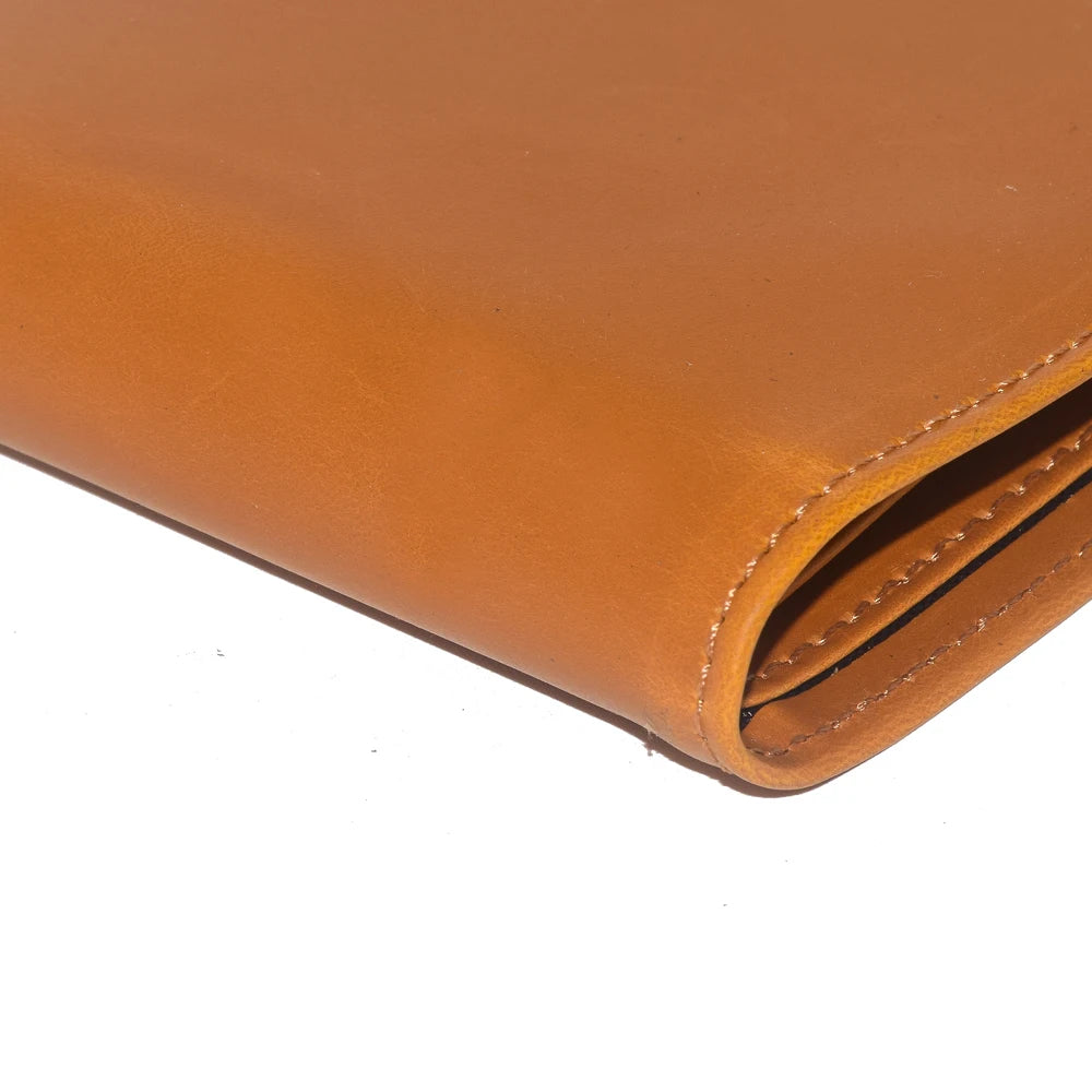 Crazy Horse Leather Men Wallets Retro Handmade Small Purse Top Cow Leather Minimalist Wallet