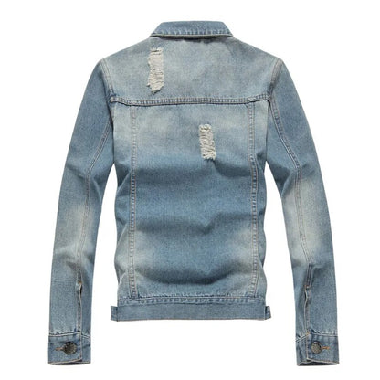 2024 Luxury Men's Fashion Denim Jacket