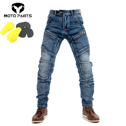Moto Pants Kevlar Men's and Women's High-Elastic Motorcycle