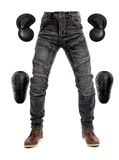 Moto Pants Kevlar Men's and Women's High-Elastic Motorcycle