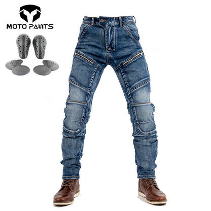 Moto Pants Kevlar Men's and Women's High-Elastic Motorcycle
