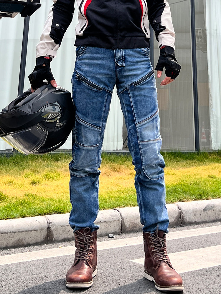 Moto Pants Kevlar Men's and Women's High-Elastic Motorcycle