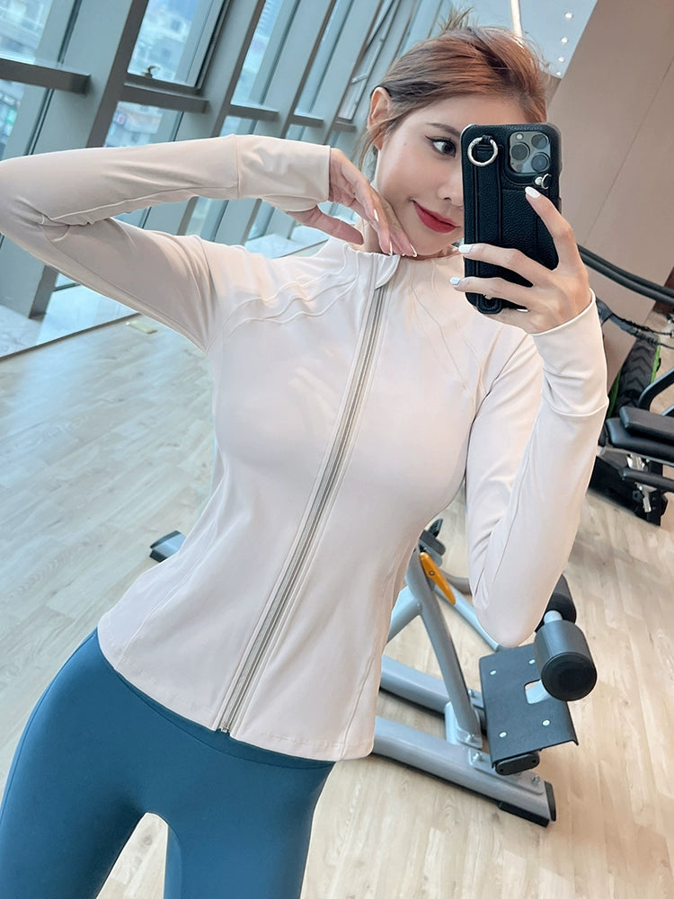 Fitness Girl Slimming Thin Yoga Clothes Sports Outwear