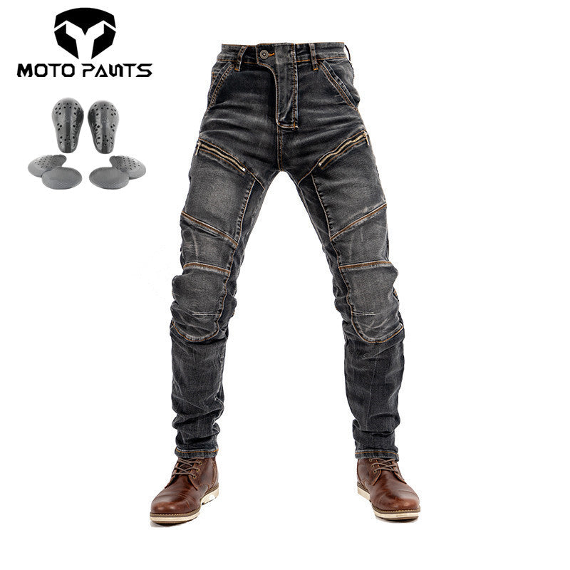 Moto Pants Kevlar Men's and Women's High-Elastic Motorcycle
