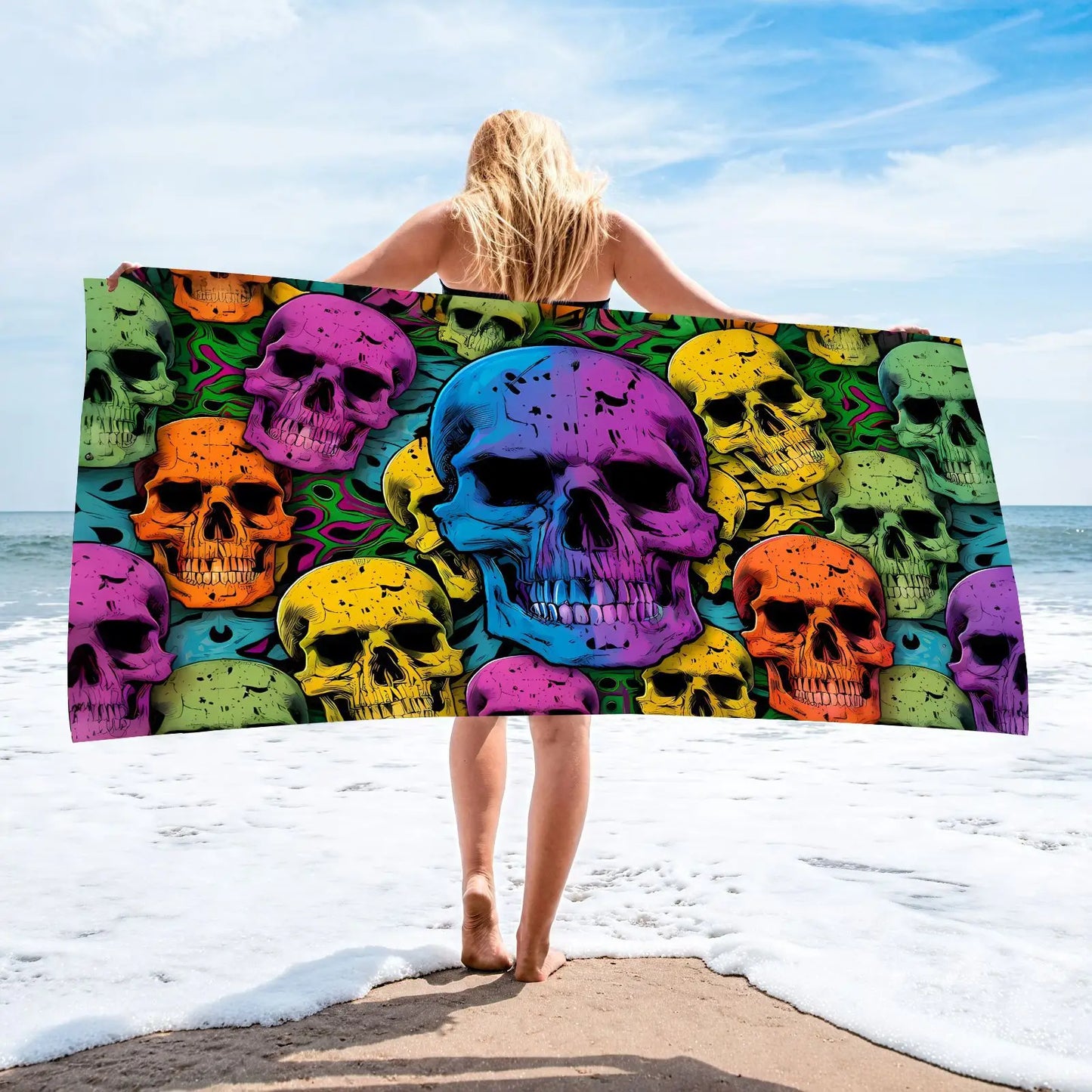 Bath Towel 70x140 Microfiber Beach for Adults Sports Bathroom Quick Drying Towels Travel Shower Sea Large Size Sandproof Terry