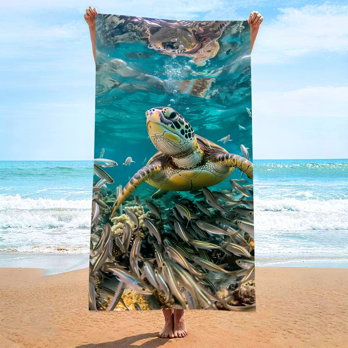 Bath Towel 70x140 Microfiber Beach for Adults Sports Bathroom Quick Drying Towels Travel Shower Sea Large Size Sandproof Terry