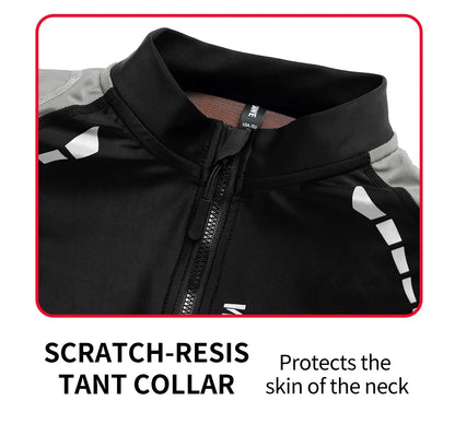 Women Motorcycle Jacket Lady Full Body Armor Set CE Certified Summer Riding Safety Coat Pants Built-in Protective Pads
