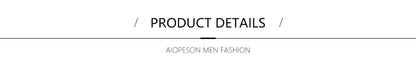 AIOPESON Mens 100% Cotton Denim Shirts Autumn Thick Cowboy High Quality Male Shirt Solid Color Button Casual Jeans Shirt